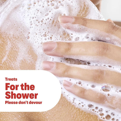 Dove Crumbl Limited Edition Body Care Gift Set Strawberry Crumb Cake, 2 Count