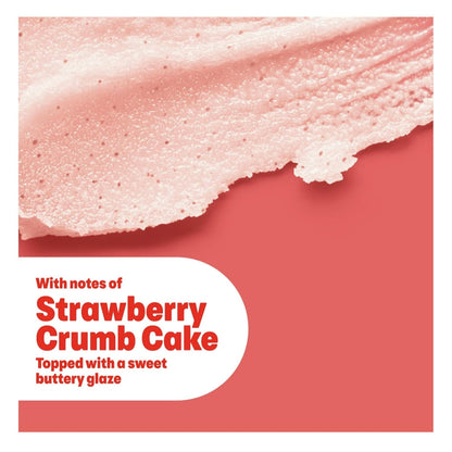 Dove Moisturizing Strawberry Crumb Cake Body Wash & Scrub Combo, 20oz Wash + 15oz Scrub, Limited Edition, Paraben & Sulfate Free, For Body, Improves Skin Texture, Moisturizes